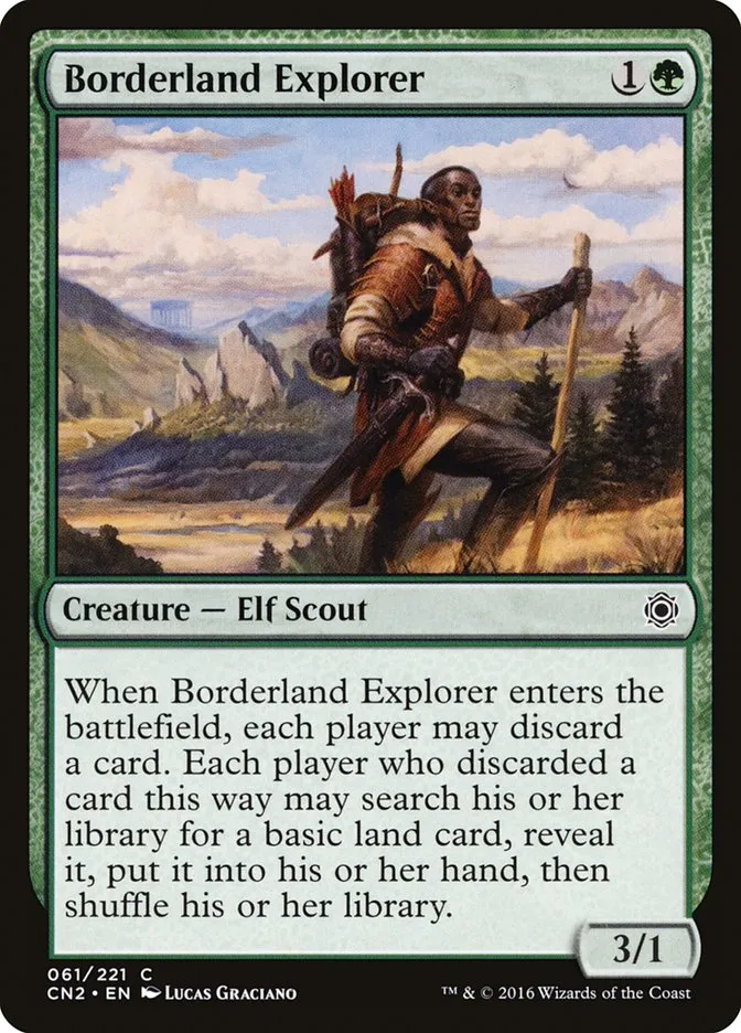 2016 Conspiracy: Take the Crown Borderland Explorer common #61 common card image