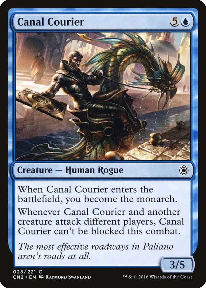 2016 Conspiracy: Take the Crown Canal Courier #28 common card image