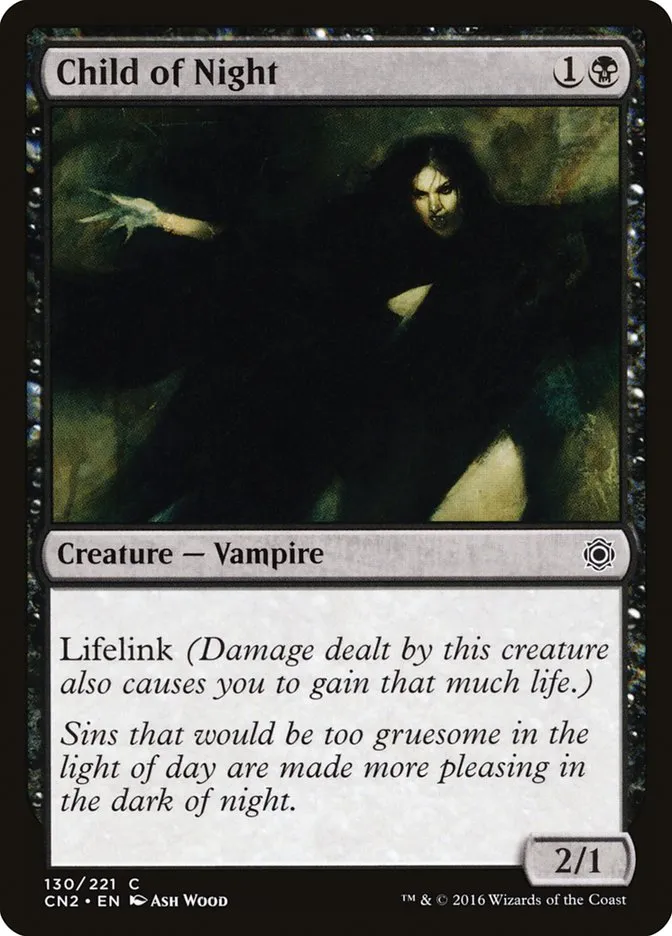 2016 Conspiracy: Take the Crown Child of Night #130 common card image