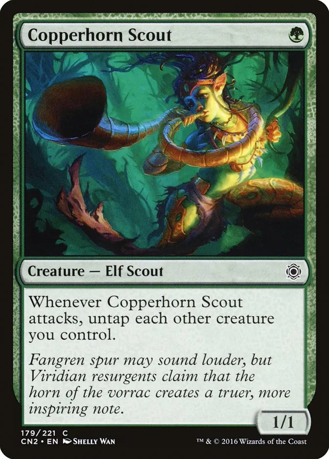 2016 Conspiracy: Take the Crown Copperhorn Scout #179 common card image