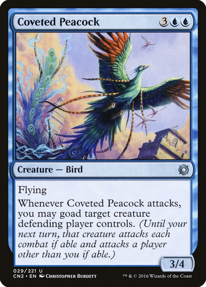 2016 Conspiracy: Take the Crown Coveted Peacock #29 uncommon card image