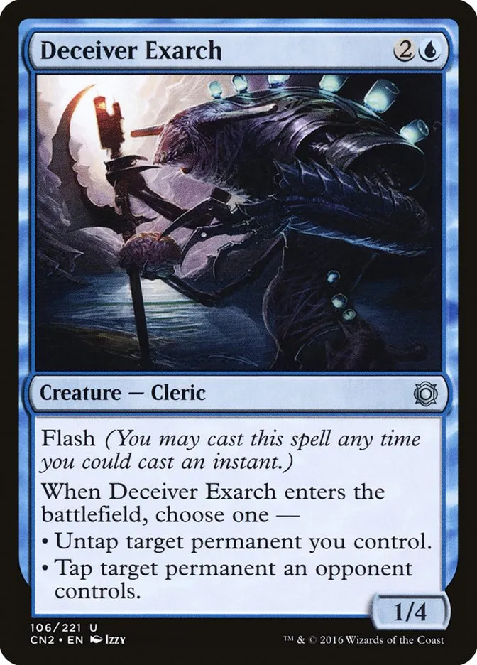 2016 Conspiracy: Take the Crown Deceiver Exarch uncommon #106 uncommon card image