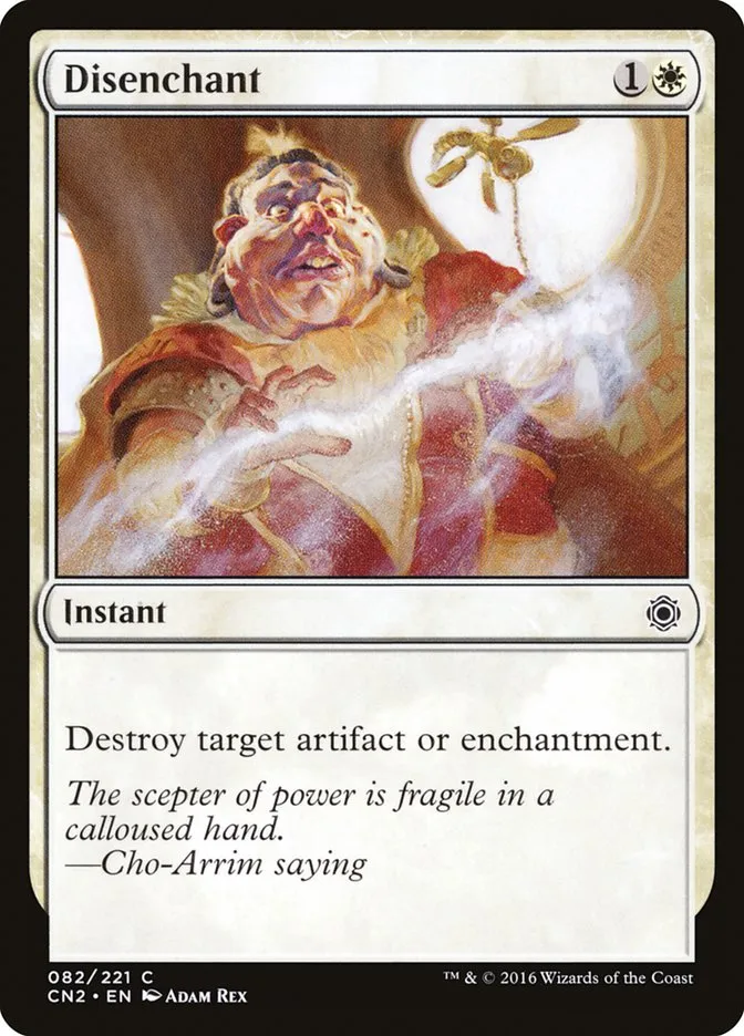 2016 Conspiracy: Take the Crown Disenchant #82 common card image