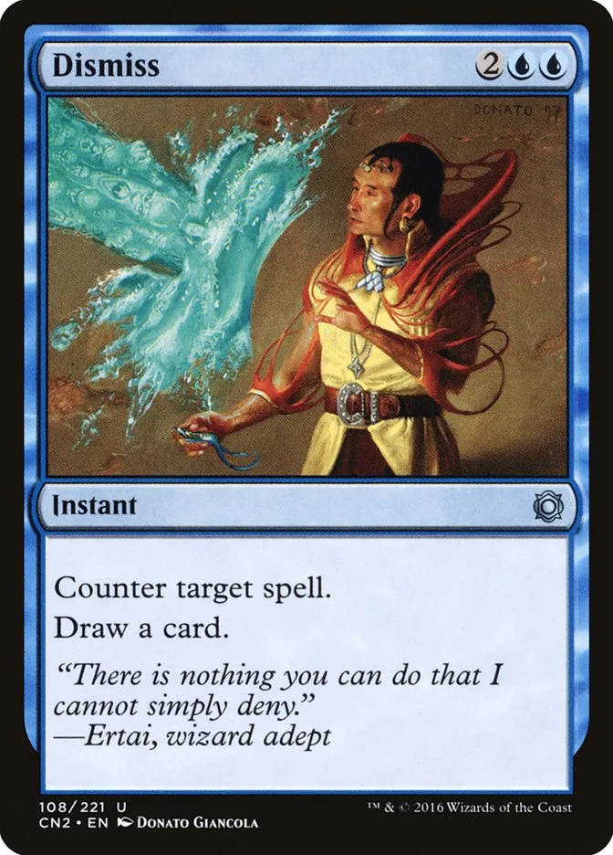 2016 Conspiracy: Take the Crown Dismiss #108 uncommon card image