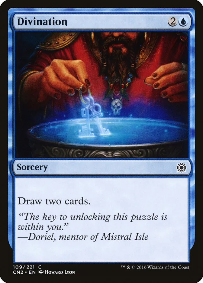2016 Conspiracy: Take the Crown Divination common #109 common card image