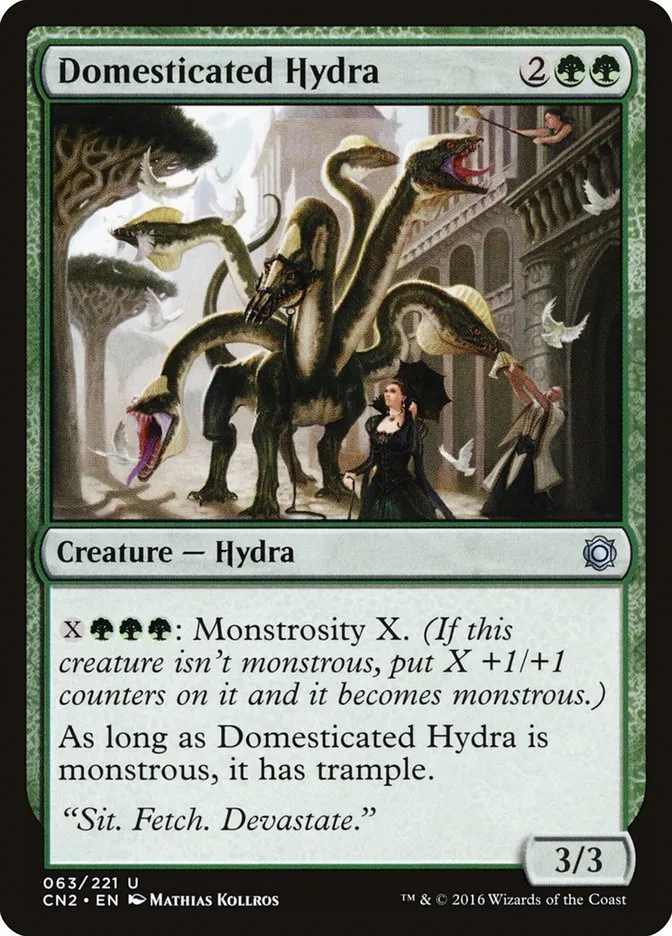 2016 Conspiracy: Take the Crown Domesticated Hydra #63 uncommon card image