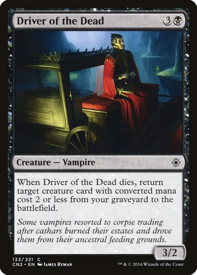 2016 Conspiracy: Take the Crown Driver of the Dead #133 common card image