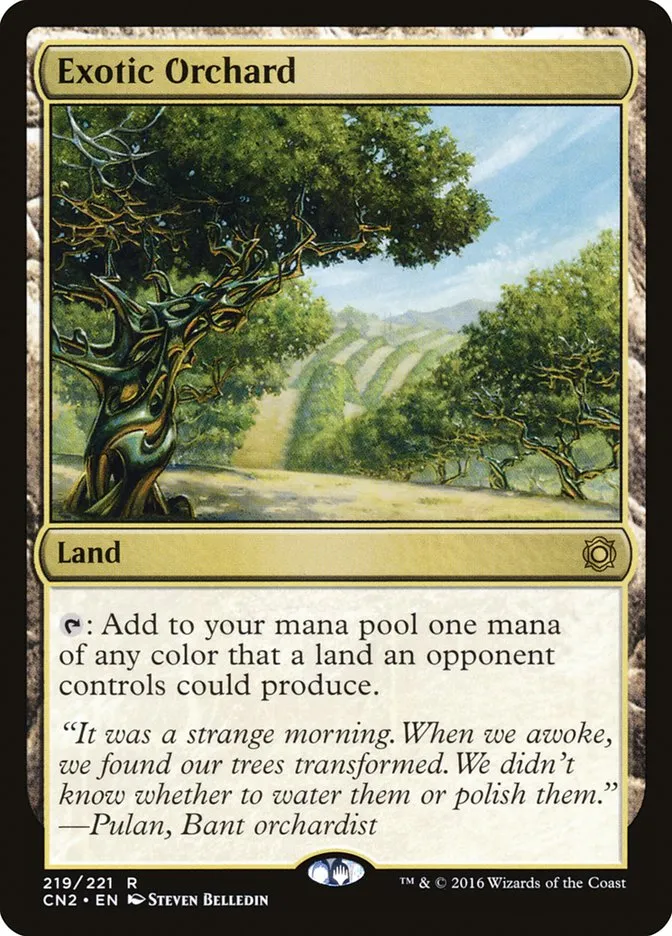 2016 Conspiracy: Take the Crown Exotic Orchard #219 rare card image