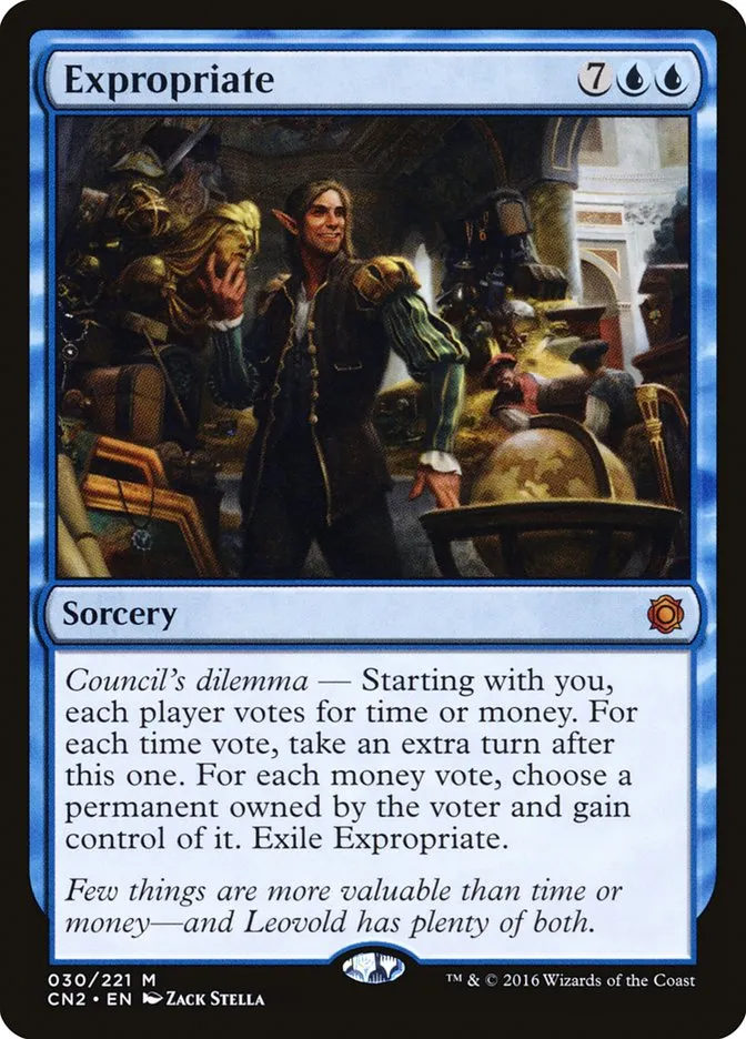 2016 Conspiracy: Take the Crown Expropriate #30 mythic card image
