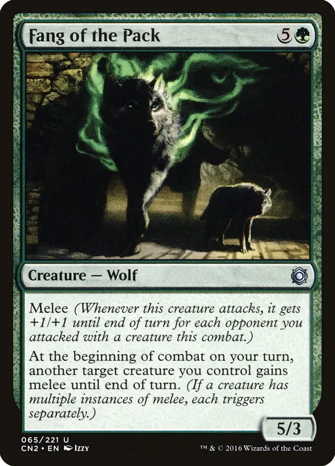 2016 Conspiracy: Take the Crown Fang of the Pack #65 uncommon card image