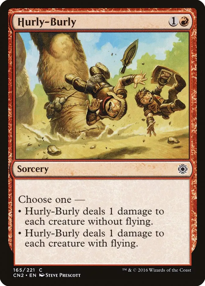 2016 Conspiracy: Take the Crown Hurly-Burly #165 common card image
