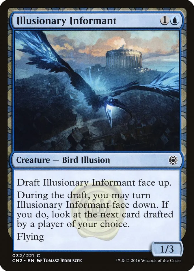 2016 Conspiracy: Take the Crown Illusionary Informant #32 common card image
