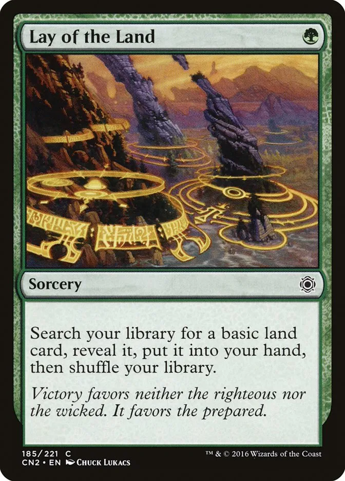 2016 Conspiracy: Take the Crown Lay of the Land #185 common card image