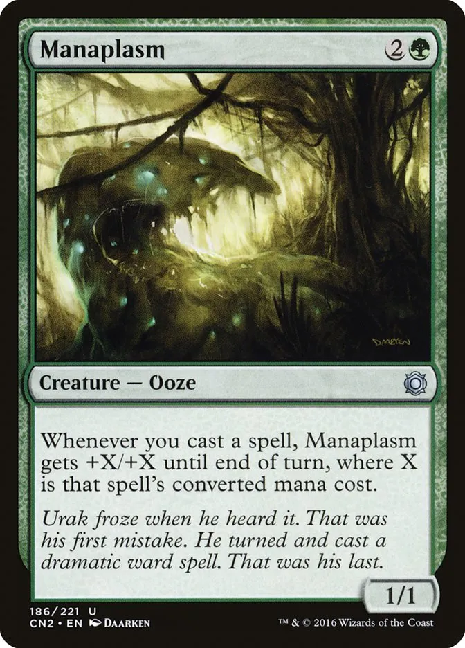 2016 Conspiracy: Take the Crown Manaplasm #186 uncommon card image
