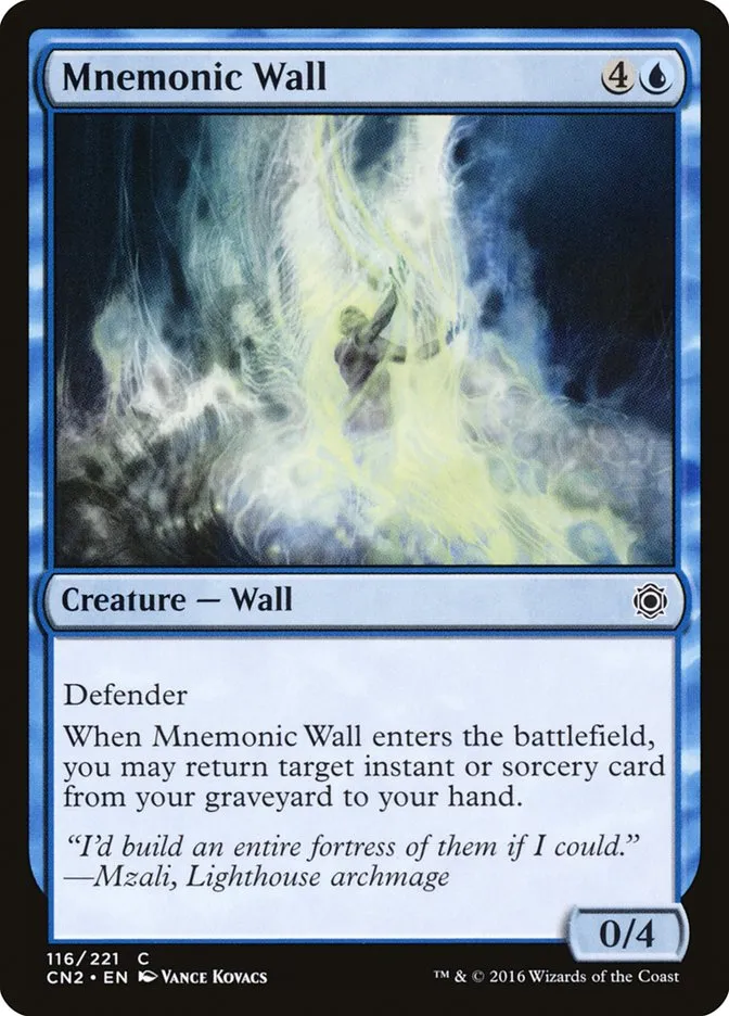 2016 Conspiracy: Take the Crown Mnemonic Wall common #116 common card image