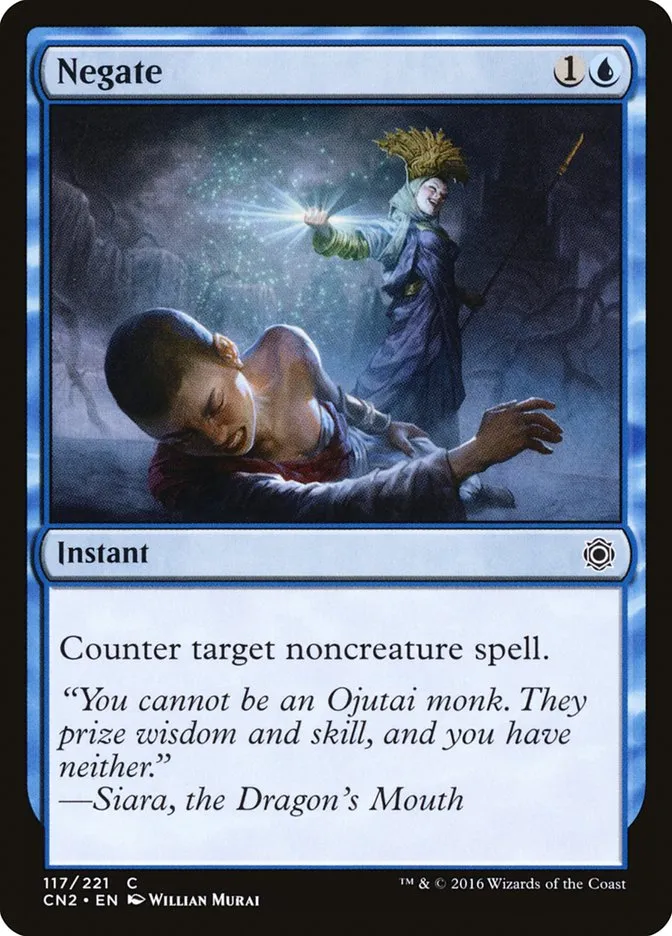 2016 Conspiracy: Take the Crown Negate common #117 common card image