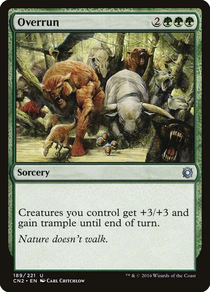 2016 Conspiracy: Take the Crown Overrun uncommon #189 uncommon card image