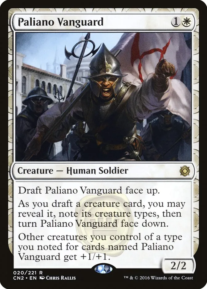 2016 Conspiracy: Take the Crown Paliano Vanguard #20 rare card image