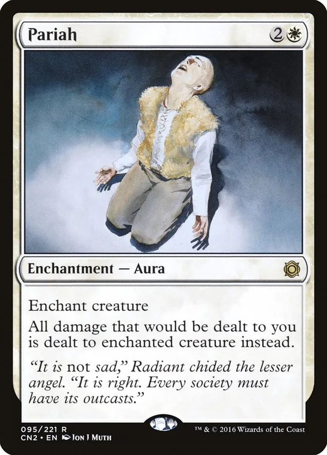 2016 Conspiracy: Take the Crown Pariah #95 rare card image