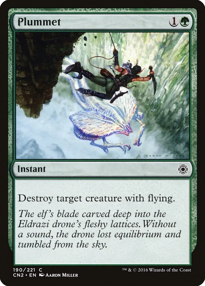 2016 Conspiracy: Take the Crown Plummet common #190 common card image