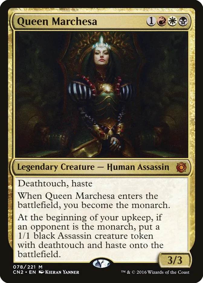 2016 Conspiracy: Take the Crown Queen Marchesa #78 mythic card image