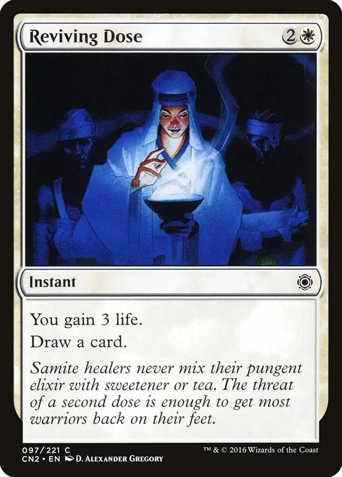 2016 Conspiracy: Take the Crown Reviving Dose common #97 common card image