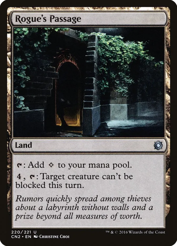 2016 Conspiracy: Take the Crown Rogue's Passage #220 uncommon card image