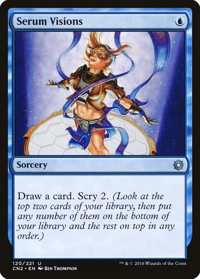 2016 Conspiracy: Take the Crown Serum Visions #120 uncommon card image