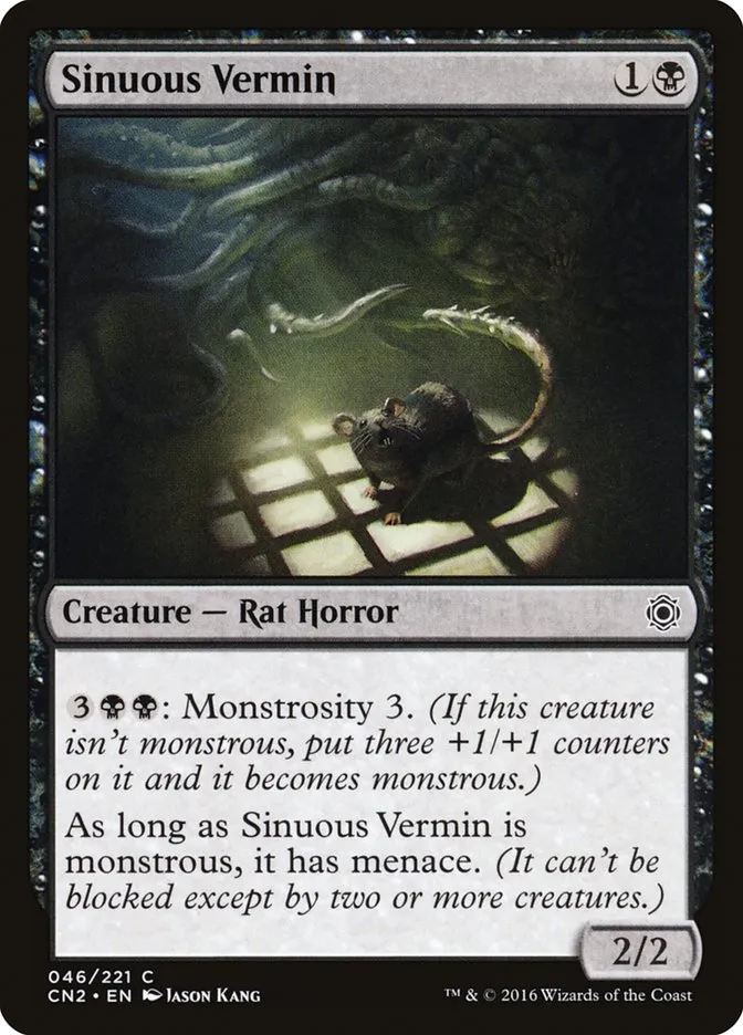 2016 Conspiracy: Take the Crown Sinuous Vermin #46 common card image