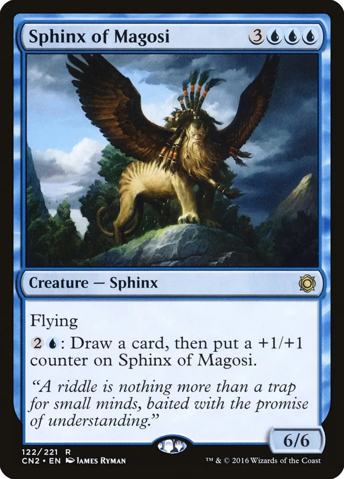 2016 Conspiracy: Take the Crown Sphinx of Magosi #122 rare card image