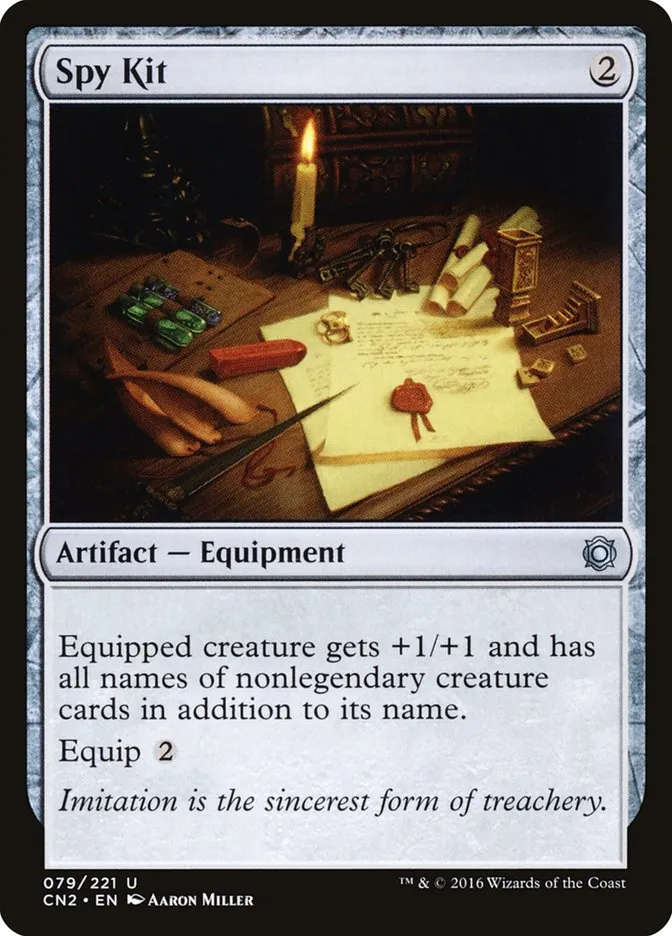 2016 Conspiracy: Take the Crown Spy Kit #79 uncommon card image