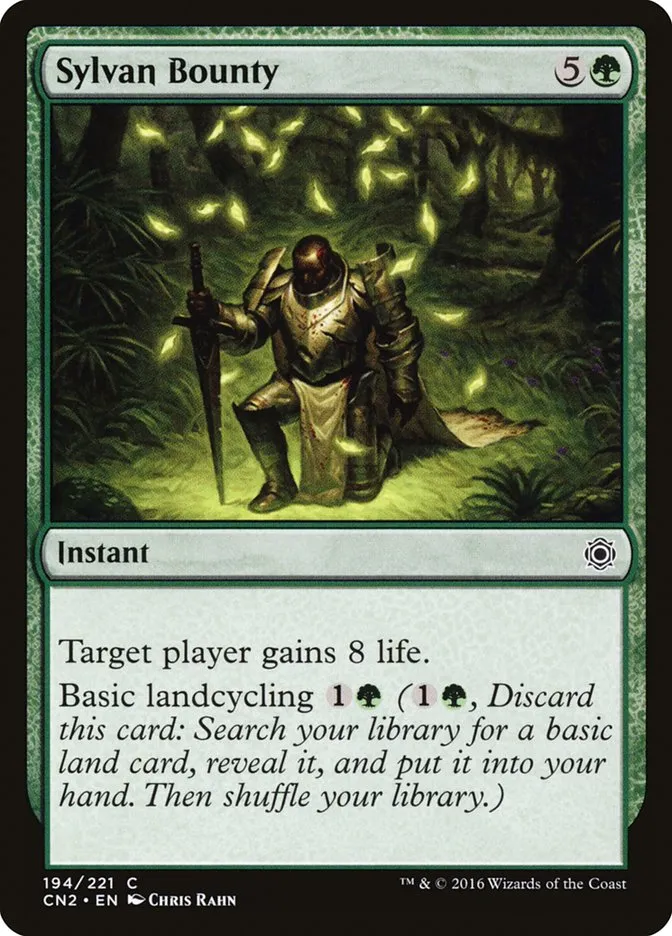 2016 Conspiracy: Take the Crown Sylvan Bounty #194 common card image