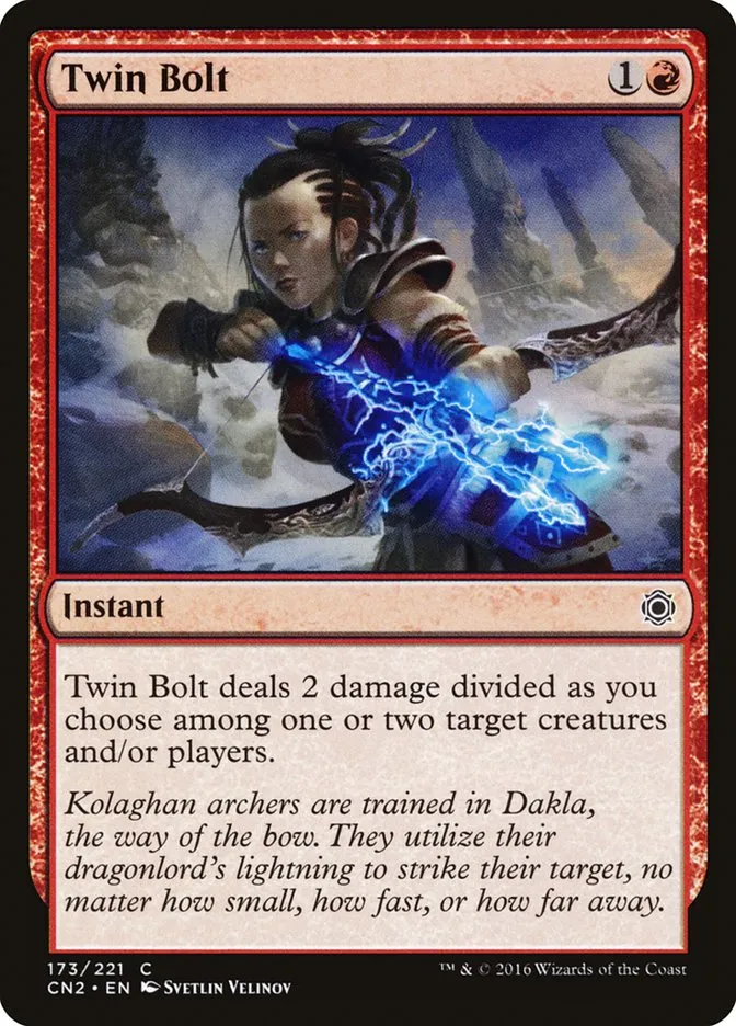 2016 Conspiracy: Take the Crown Twin Bolt #173 common card image