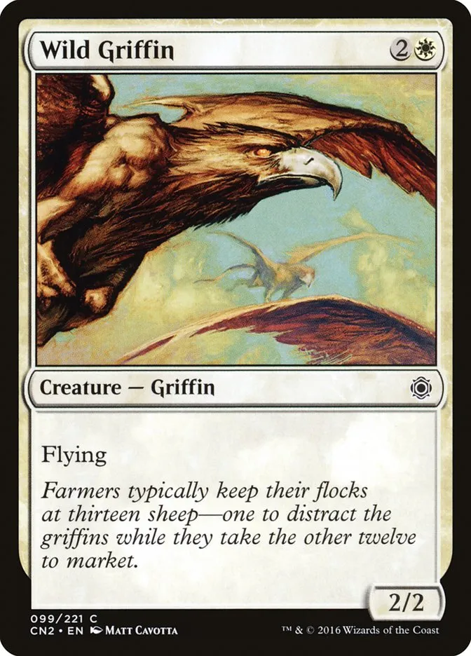 2016 Conspiracy: Take the Crown Wild Griffin #99 common card image