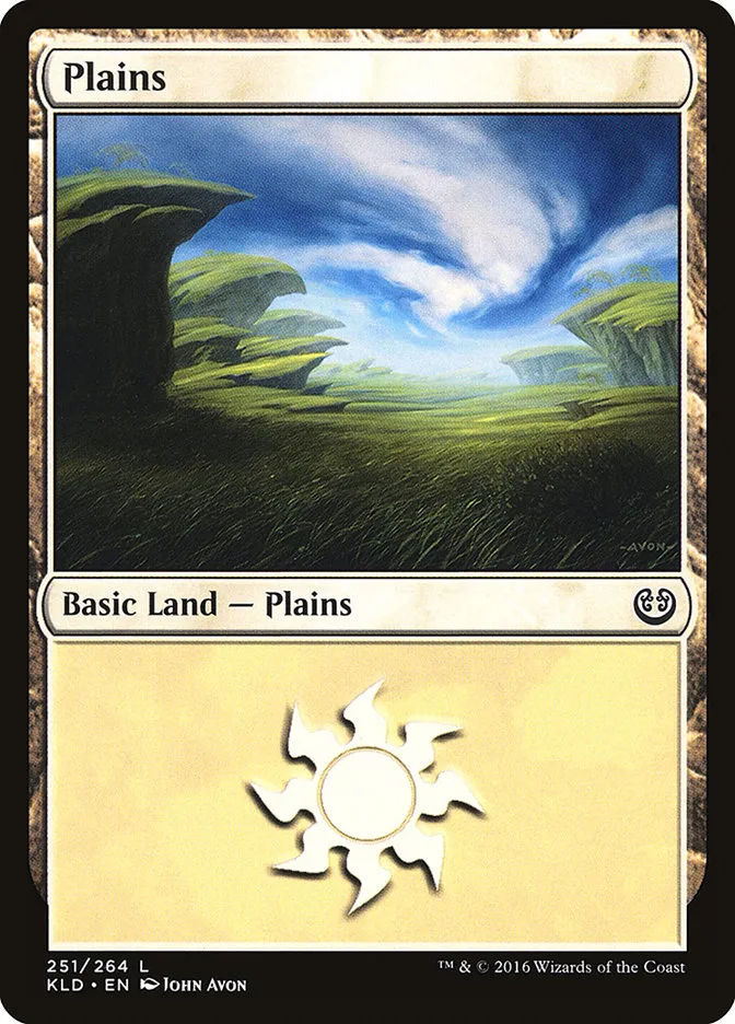 2016 Kaladesh Plains common #251 common card image