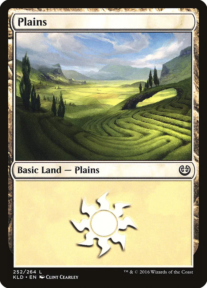 2016 Kaladesh Plains common #252 common card image