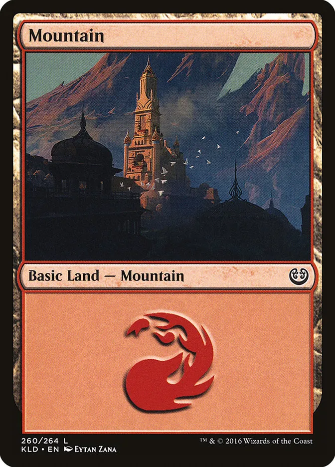 2016 Kaladesh Mountain common #260 common card image