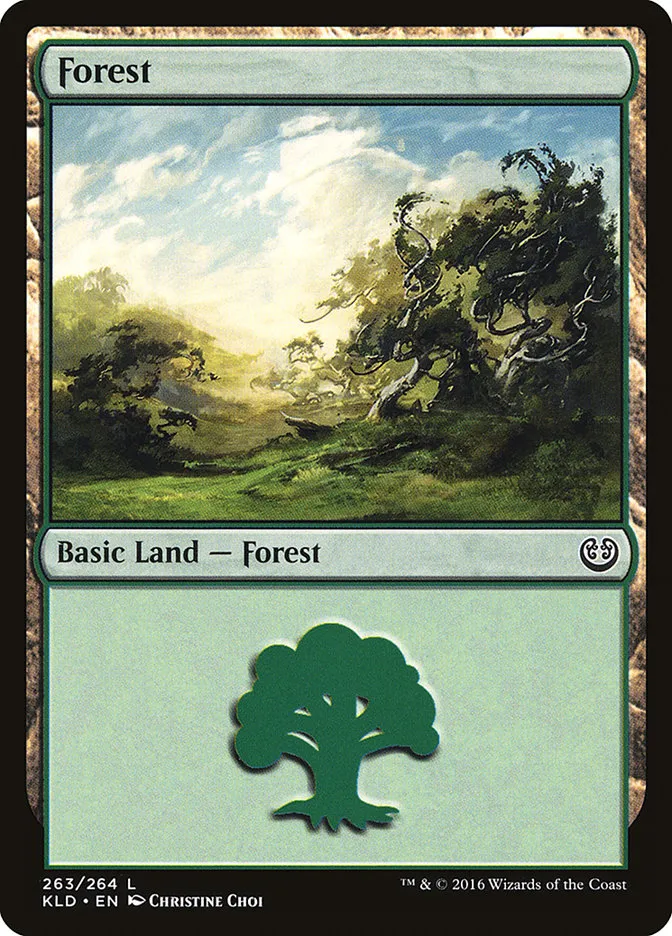 2016 Kaladesh Forest common #263 common card image