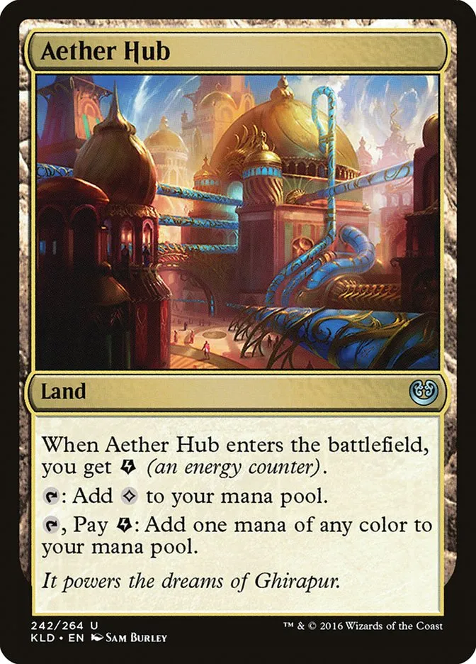2016 Kaladesh Aether Hub uncommon #242 uncommon card image