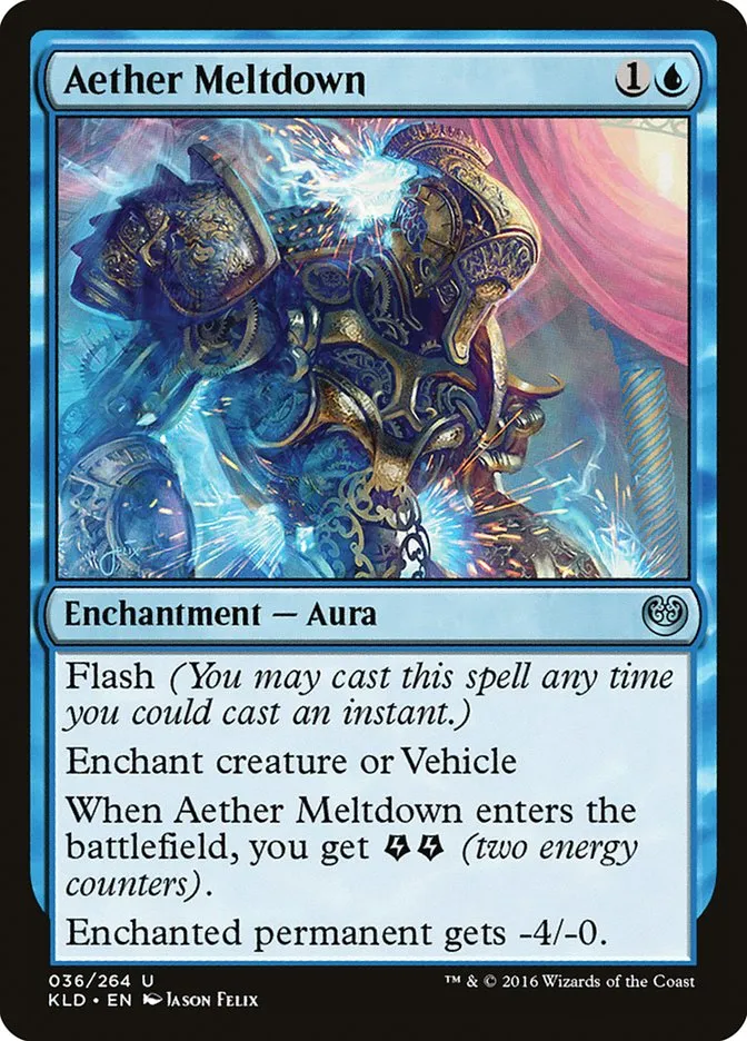2016 Kaladesh Aether Meltdown uncommon #36 uncommon card image