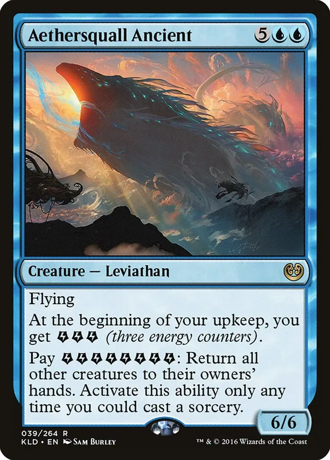 2016 Kaladesh Aethersquall Ancient rare #39 rare card image