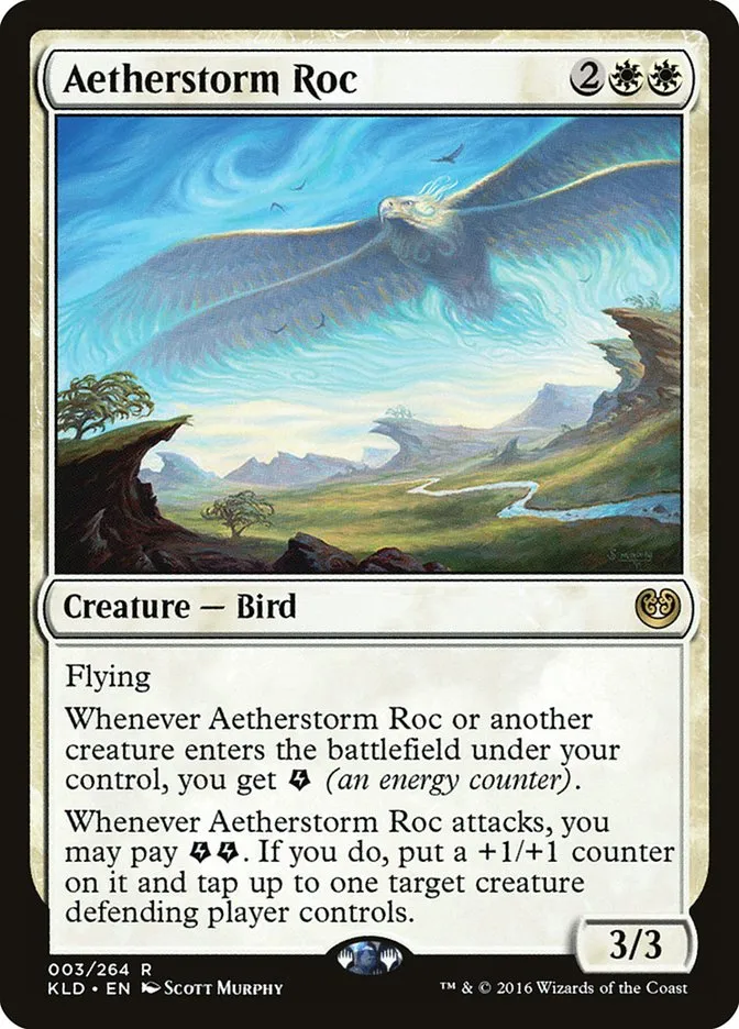 2016 Kaladesh Aetherstorm Roc rare #3 rare card image