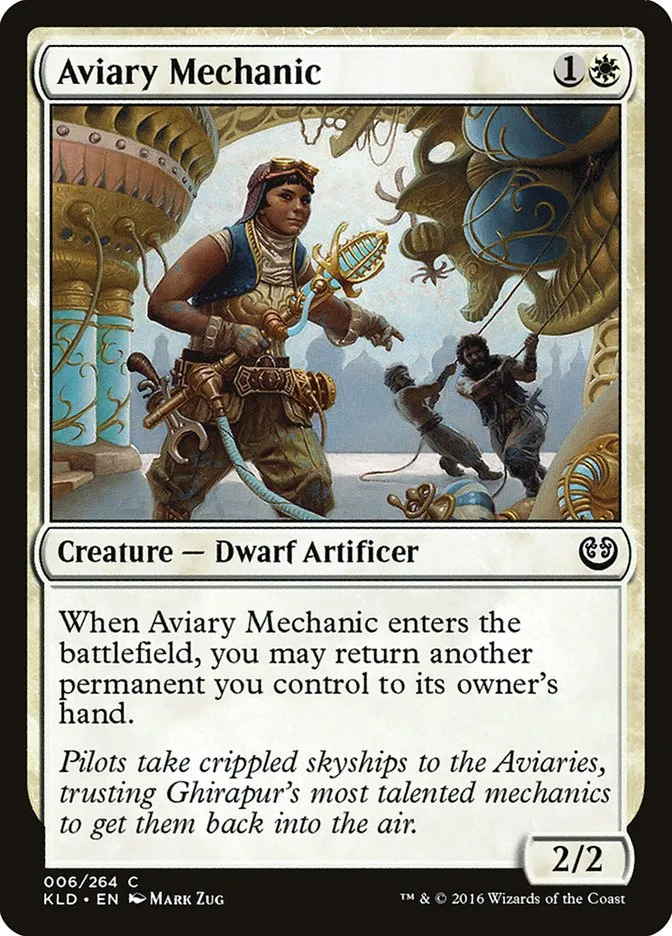 2016 Kaladesh Aviary Mechanic common #6 common card image