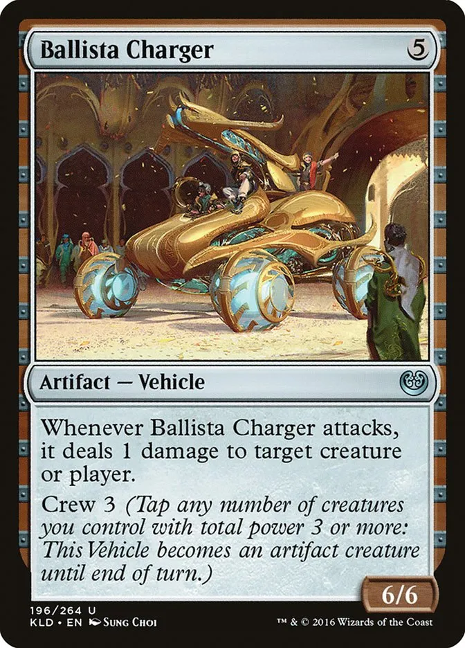2016 Kaladesh Ballista Charger #196 uncommon card image