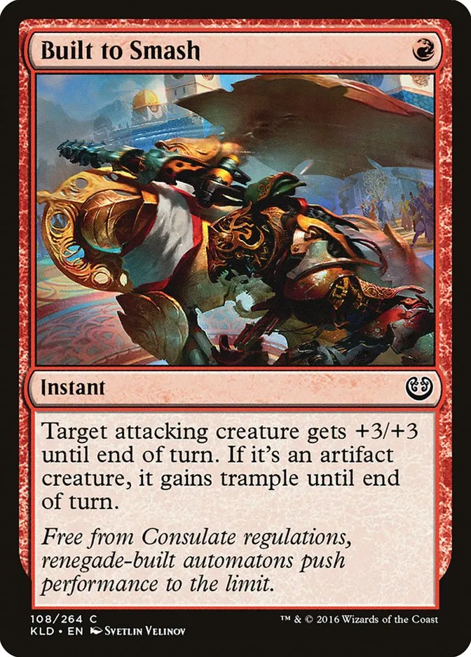 2016 Kaladesh Built to Smash #108 common card image