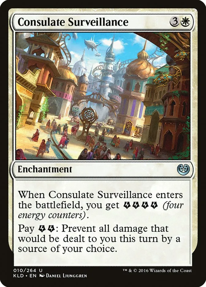 2016 Kaladesh Consulate Surveillance uncommon #10 uncommon card image