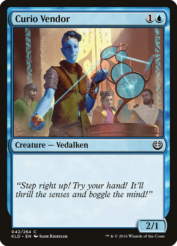 2016 Kaladesh Curio Vendor common #42 common card image