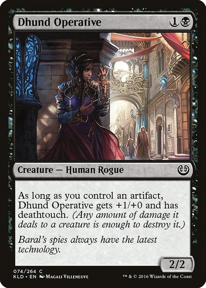 2016 Kaladesh Dhund Operative common #74 common card image