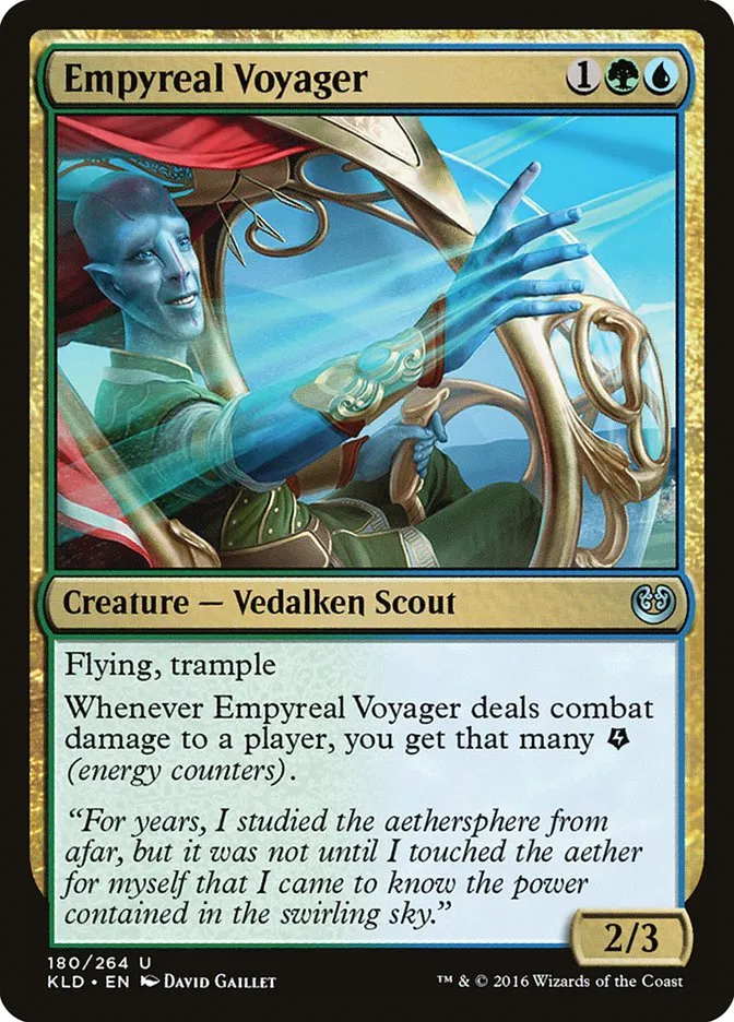 2016 Kaladesh Empyreal Voyager #180 uncommon card image