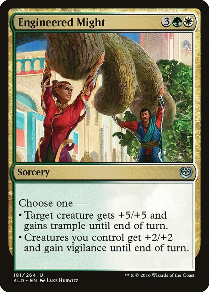 2016 Kaladesh Engineered Might uncommon #181 uncommon card image